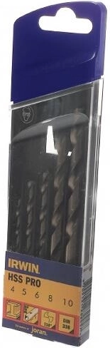 Juego de brocas para metal HSS PRO 4–10 mm IRWIN