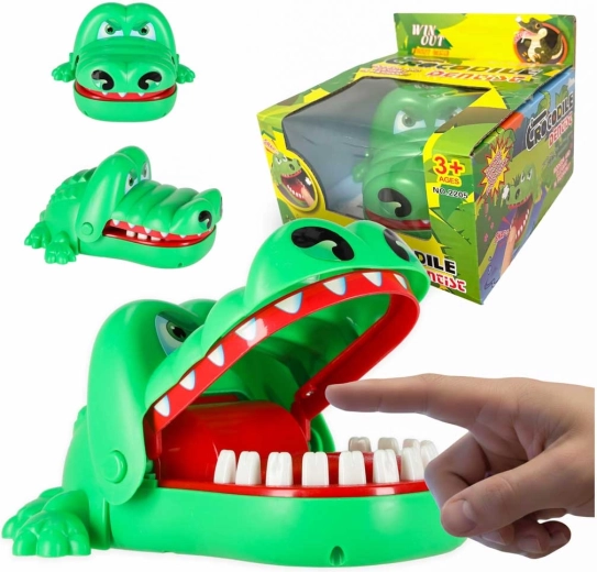 Juego de destreza Cocodrilo en el dentista