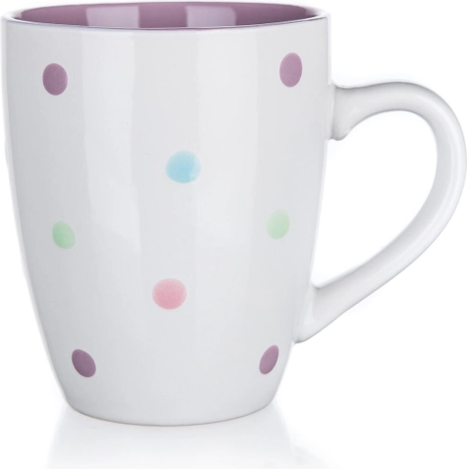 Taza de cerámica Punto 370 ml – mix de colores pastel