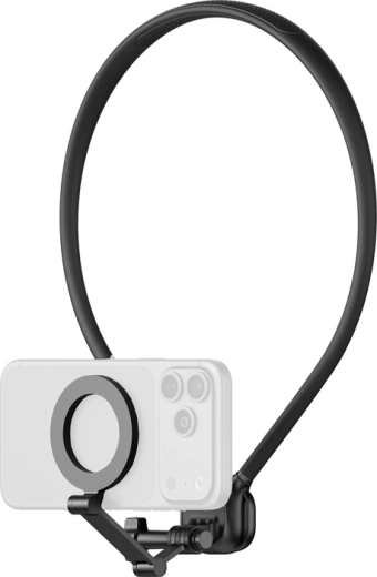 AOCHUAN soporte de teléfono para el cuello Free MG1 negro