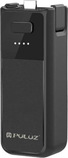 Grip de batería PULUZ 2800 mAh con USB-C para DJI Osmo Pocket 3 y Pocket 4