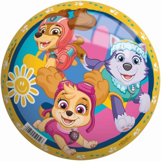 Pelota PAW PATROL 23 cm nacarada