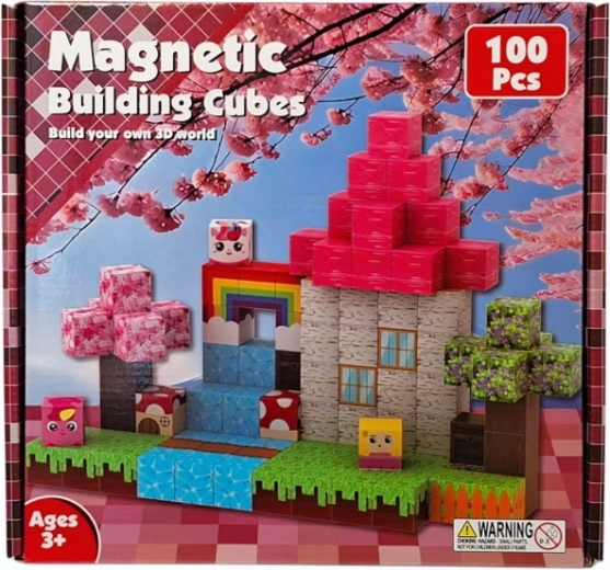 Cubos magnéticos para construcción - 1 pieza