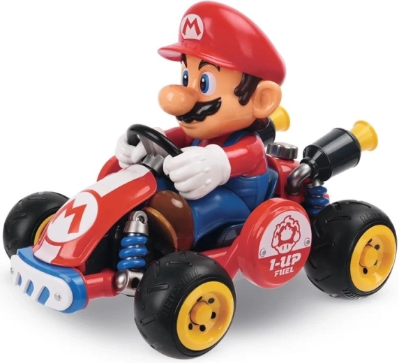 Coche RC Carrera Mario Kart World Mario, 2,4 GHz