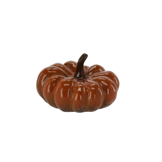 Figura decorativa de jardín calabaza rubí