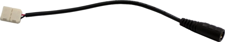 Solight conector de alimentación con hembra 5,5 × 2,1 mm para tira LED de 10 mm - 1 pieza