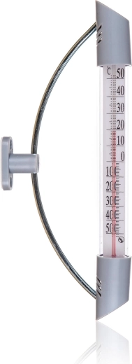 Termómetro de ventana 23 cm de plástico y metal