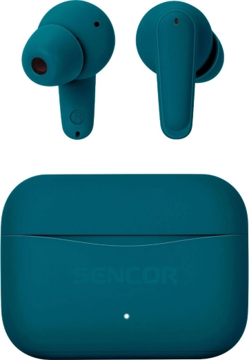 Auriculares inalámbricos Sencor SEP Grim Blue con ANC