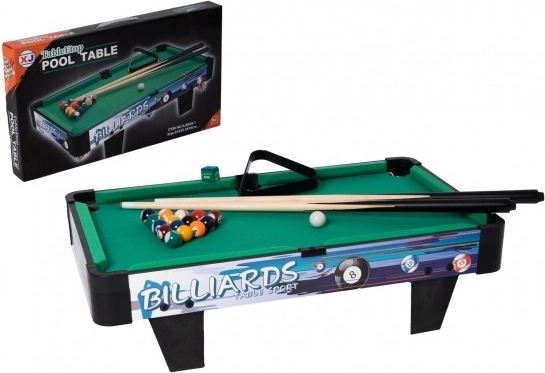Billar de mesa Teddies – mini mesa de billar para mesa