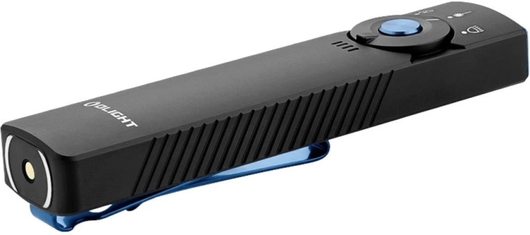 Linterna EDC multifunción Olight Arkfeld Pro con luz UV y láser verde