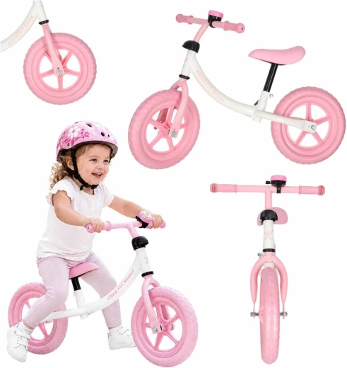 Trike Fix Balance correpasillos rosa con timbre