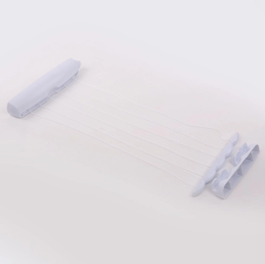 Tendedero de pared retráctil Rotor 6 (21 m, 6 cuerdas)