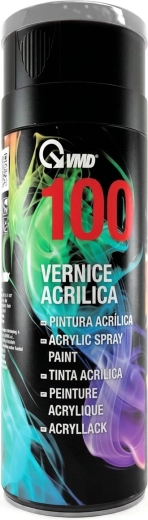 Spray de esmalte acrílico para metal, plástico y madera, 400 ml, rojo