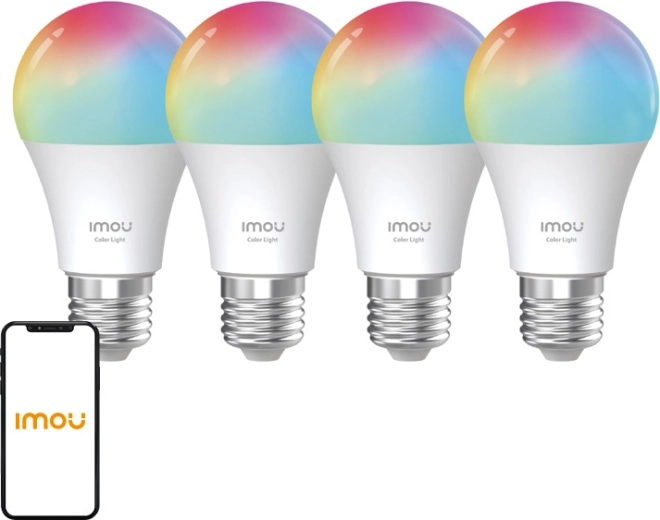 Bombilla inteligente Imou CL2B E27 (4 uds) con compatibilidad Matter