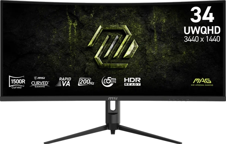 MSI MAG 342CQRF E20 monitor gaming curvo 34" UWQHD 200 Hz