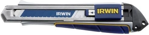 Cúter de hoja segmentada 18 mm con tornillo de apriete IRWIN PRO-TOUCH EXTREME