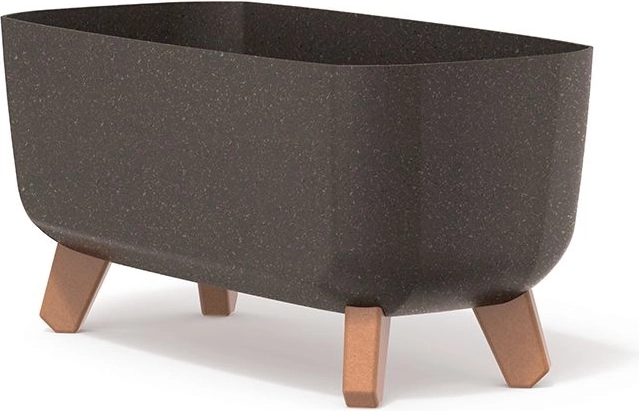 Macetero con patas GRACIA CASE ECO WOOD 39 cm – café