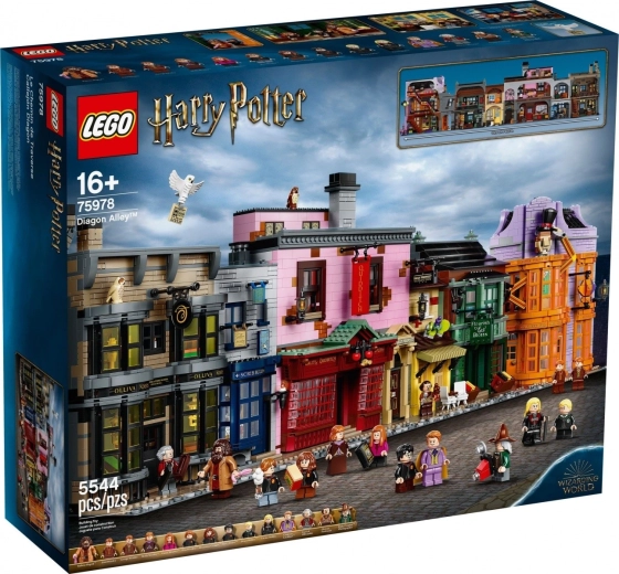 LEGO HARRY POTTER Callejón Diagon: set modular de construcción coleccionable