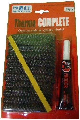 cordón aislante 10 mm THERMOKOMPLET con kit de adhesivo 2,5 m