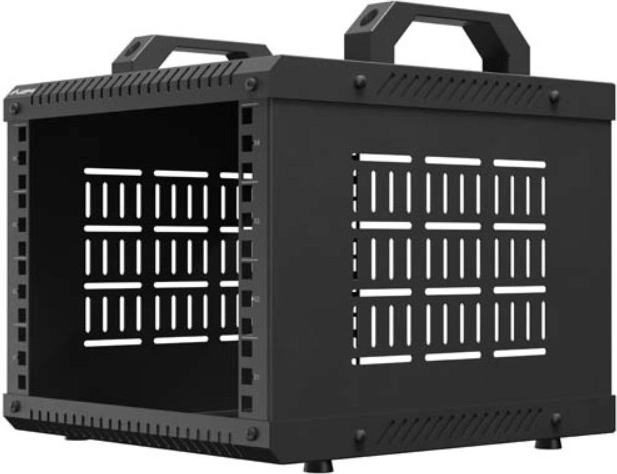 Rack abierto 10" 4U 280 × 300 mm negro Lanberg - 1 unidad