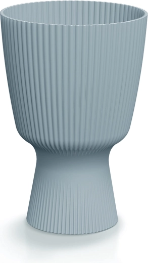 Maceta Milly Round 18,8 cm gris claro