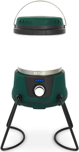 Linterna de camping con powerbank Retlux