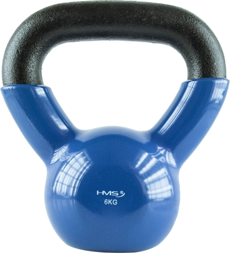 Kettlebell HMS 6 kg con revestimiento de vinilo
