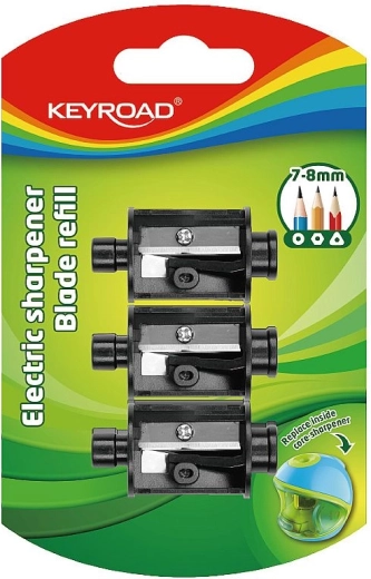 Cuchilla de repuesto KEYROAD – set de 3 uds.