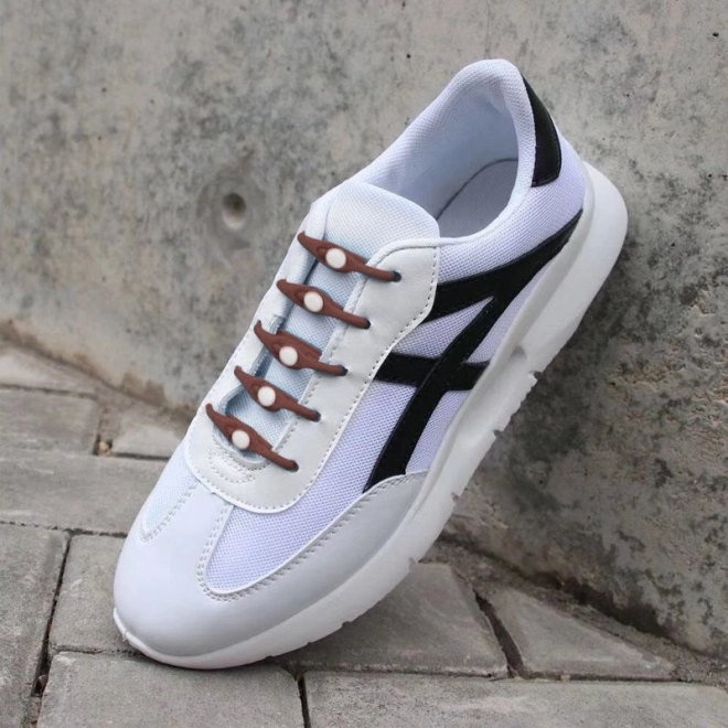 Cordones de silicona 14 uds - marrones