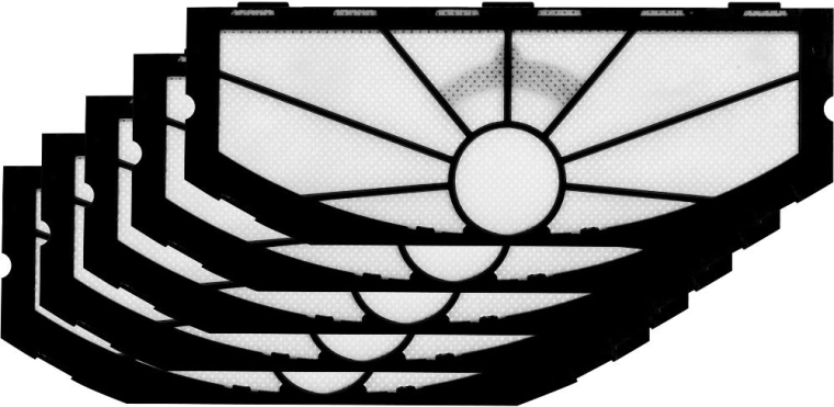 Filtro de repuesto Sencor para aspirador robótico SRV 6110BK - 5 unidades