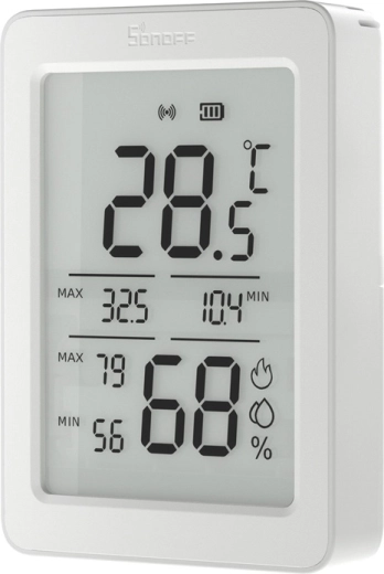 Sonoff AirGuard TH SNZB-02DR2 zigbee LCD sensor de temperatura y humedad