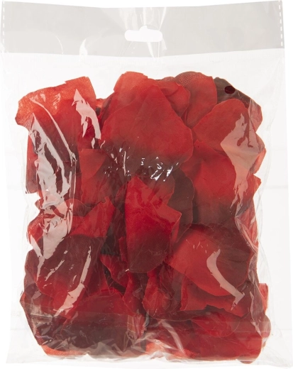 Pétalos de rosa rojos 100 uds