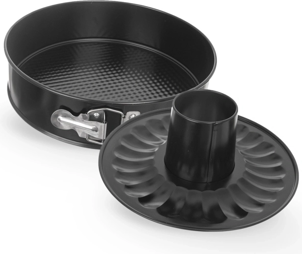 Molde desmontable para tartas y molde para bizcocho tipo bundt Orion con revestimiento antiadherente, 28 cm