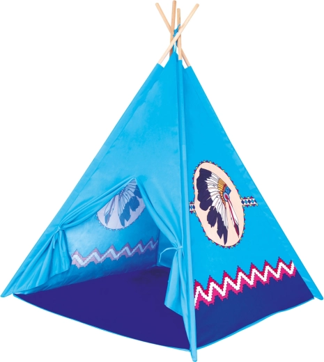 Bino tipi indio azul