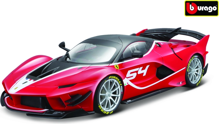 Bburago Ferrari FXX-K EVO Signature Series rojo 1:18