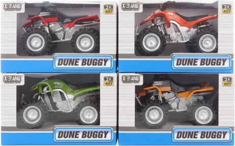Quad de metal: modelo para niños de 3+