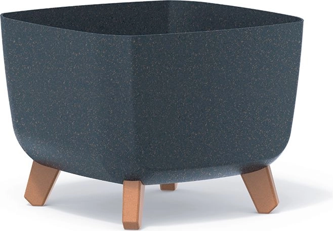 Maceta Gracia Square Eco Wood 29 × 29 cm antracita
