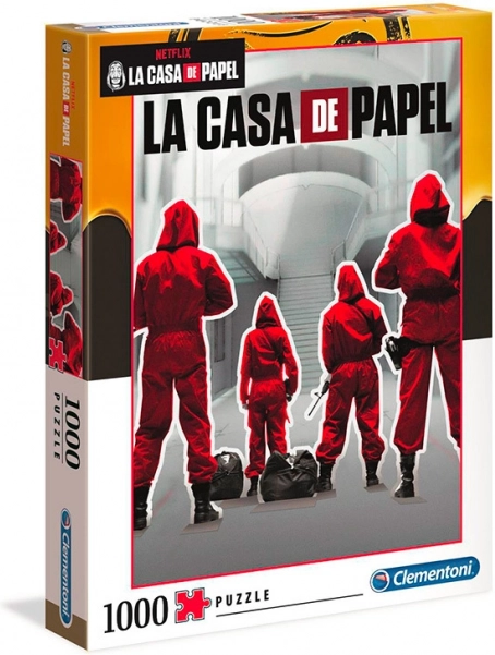 Puzzle de 1000 piezas LA CASA DE PAPEL