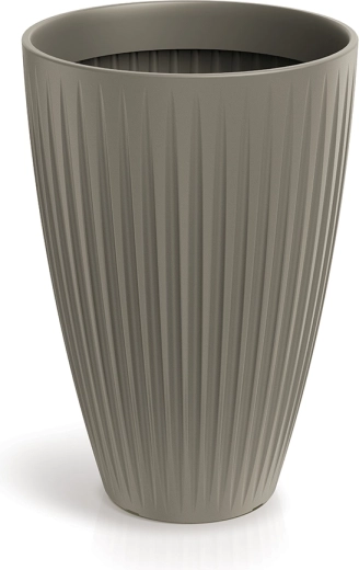 Macetero Latia Round High 40 cm mocca