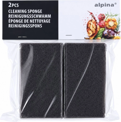Esponja para parrilla 12,5 × 7 × 4,5 cm - 2 unidades
