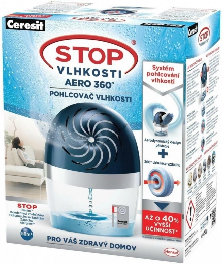 Ceresit Stop humedad AERO 360° dispositivo 450 g azul