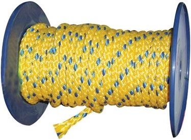 Cuerda trenzada de polipropileno sin alma 10 mm, multicolor, 100 m