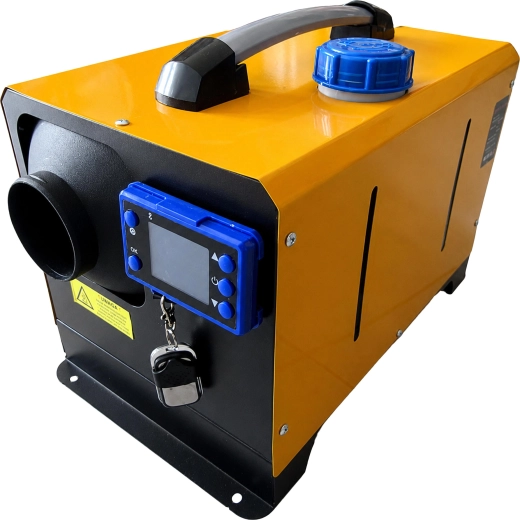 Calefacción de aire caliente diésel portátil estilo Webasto 8 kW 12/24 V con Bluetooth