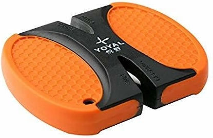 Taidea mini afilador de bolsillo para cuchillos naranja