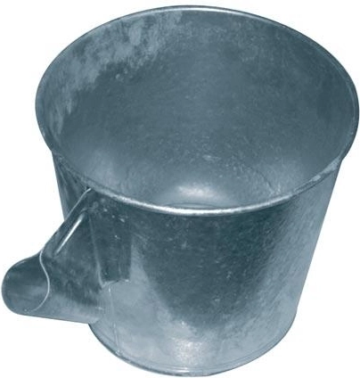 Cazo para pozo negro de acero galvanizado