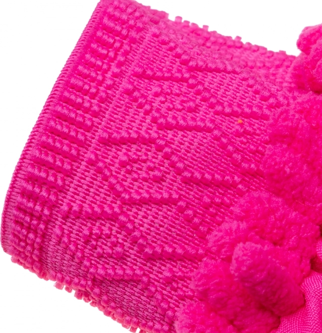 Guante de lavado de microfibra para coche – rosa oscuro