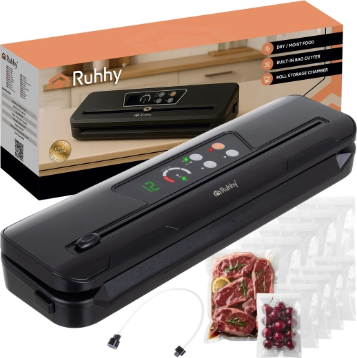 Selladora al vacío para alimentos Ruhhy 80 kPa
