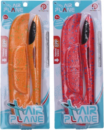 Avión lanzable de poliestireno 31 × 34 cm