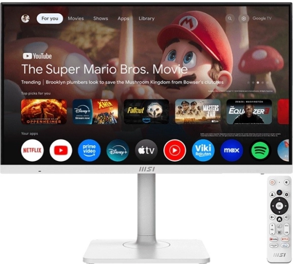 Monitor MSI 27" Modern MD272UPSW, 4K UHD, 60 Hz, blanco