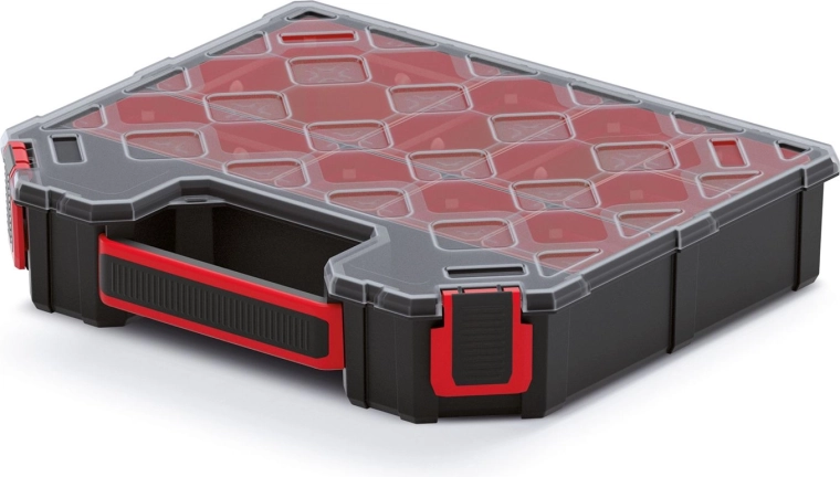 Organizador TAGER con tapa transparente 284 × 243 × 60 mm